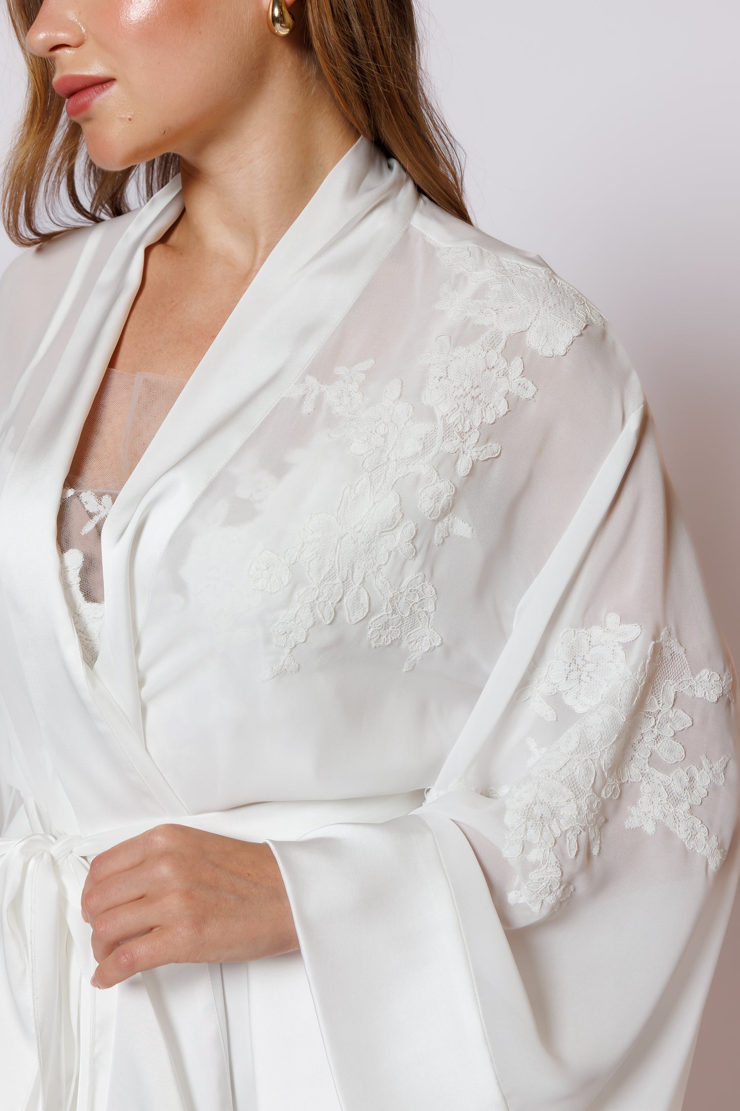 Baby doll with robe 26058
