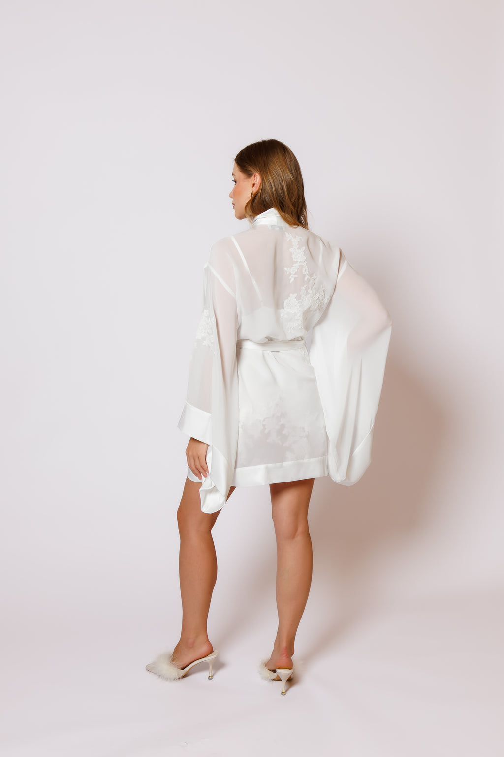 Baby doll with robe 26058