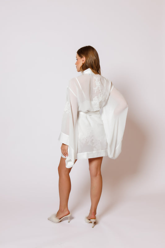 Baby doll with robe 26058