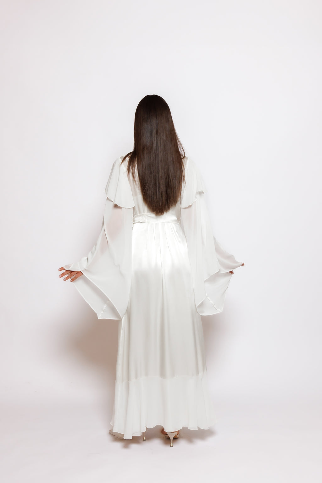 SILK NIGHTY AND ROBE