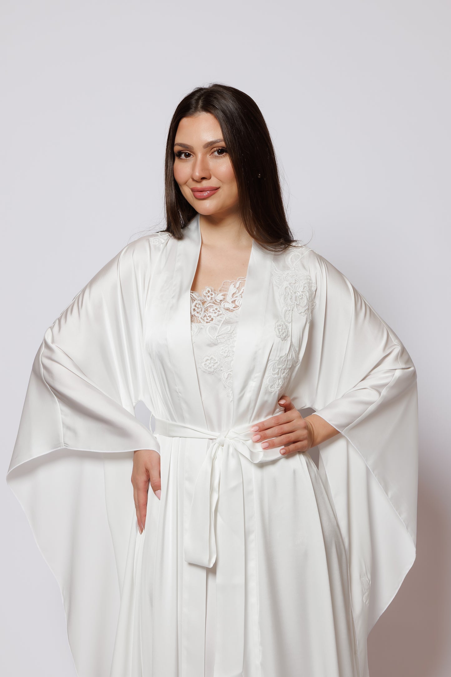 SET SILK WHITE